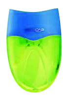 Temperówka KEYROAD Wave, plastikowa, podwójna, z pojemnikiem, pakowane na displayu, mix kolorów