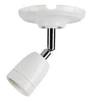 Ceiling / Wall Lamp Porcelain L E27 White