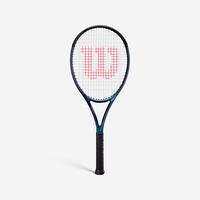 Adult 300 G Unstrung Tennis Racket Ultra 100 V4 - Blue - Grip 2