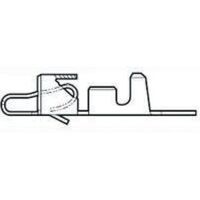 TE Connectivity SL-156 Crimp-Anschlussklemme für SL-156-Steckverbindergehäuse, Buchse, 0.2mm² / 0.9mm², Zinn