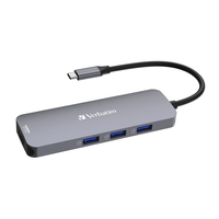 Verbatim USB-C Pro Multiport-Hub mit 8 Anschlüssen CMH-08