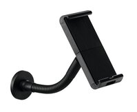 Durable TOUGH Anti-Theft Lock Goose Neck Tablet Holder Wall/Table Mount | Black