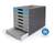 Durable IDEALBOX ECO 7 Drawer Recycled Plastic File Storage Organiser | Blue
