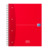 Oxford Office Essentials A4+ Hardcover doppelspiralgebundenes European Book 4, 5 mm kariert, 120 Blatt, sortierte Farben, SCRIBZEE® kompatibel