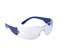 3M 2720 Schutzbrille/Sicherheitsbrille Blau, Transparent Polycarbonat