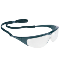 Honeywell 1002781 Millennia Einscheibenbrille, schwarz PC - Scheibe, klar, FogBa