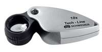 A. Schweizer GmbH Lupa składana Tech-Line powiększenie 20x śred. soczewki 16,8 mm Schweizer