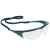 Honeywell 1000009 Millennia Einscheibenbrille, silber PC - Scheibe, klar
