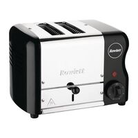 Rowlett Esprit Toaster 2 Schlitze schwarz