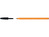 Kugelschreiber BIC® Orange Original fine, Kappenmodell, 0,35 mm, schwarz
