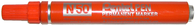 PENTEL Permanent Marker 4,3mm N50-B rot