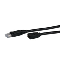 Anschlusskabel, 2 m, schwarz, DisplayPort auf DisplayPort, K5569SW14.2