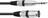 Omnitronic 30225196 XLR Átalakító kábel [1x XLR dugó, 3 pólusú - 1x Jack dugó, 6,3 mm-es (sztereo)] 2.00 m Fekete