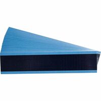 Wire Marker Cards - Solid NEMA Colours 6.35 mm x 38.00 mm TWM-COL-DB-PK, Blue, Rectangle, Permanent, Vinyl, Gloss, -40 - 100 °C selbstklebende Labels