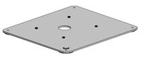 Base plate for counter Kiosk Systems