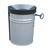 Wall mounted waste collector, lockable