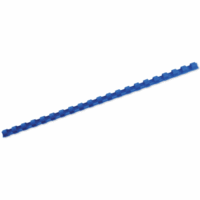 Binderücken 21 Ringe 12mm blau VE=100 Stück