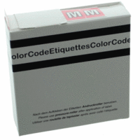 Color Buchstaben-Signale M (Farbsystem Leitz/Elba) rosa VE=250 Stück