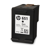 HP 651 fekete tintapatron