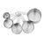Vogue Measuring Cups Made of Tough Stainless Steel Set of 5 41(H) x 81(�)mm