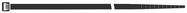 Opaska kablowa z nylonu, kolor czarny 380x4,5mm 100 szt. SapiSelco