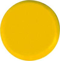 Magnes biurowy,okrągły, żółty 30mm Eclipse