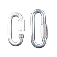 Zinc plated quicklinks, 14.5mm opening