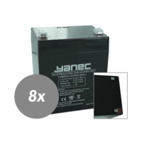 Yanec UPS Batterij Vervangingsset RBC43 (Excl. Kabels)