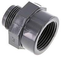 RN3410PVC Reduziernippel G 3/4"(AG)-Rp 1"(IG), PVC-U