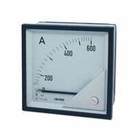 Voltmetro Analogico per AC 96x96 90° 0-600V