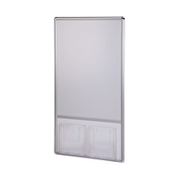 Snap Frame / Poster Frame / Snap Frame with 25 mm Profile and Leaflet Dispensers | 2x A4 portrait