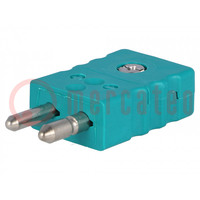 K-type standard plug; PVC; max.200°C
