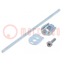 Driving head; adjustable plunger, length R 19-116mm