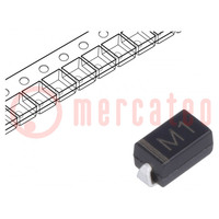 Diodo: rectificador; SMD; 50V; 1A; SMA; Ufmax: 1,1V; Ifsm: 30A