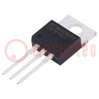 IC: voltage regulator; fixed; -15V; 1.5A; TO220; THT; tube; 0÷125°C