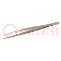 Tweezers; 157mm; Blade tip shape: sharp