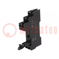 Socket; G2R-2-S; for DIN rail mounting; screw terminals