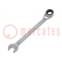 Wrench; combination spanner; 11mm; chromium plated steel