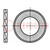 Washer; internally serrated,externally serrated; M5; D=9mm; NL5