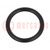 Guarnizione O-ring; caucciù NBR; Thk: 2,5mm; Øint: 17mm; nero