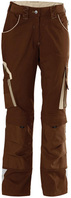 FORTIS spodnie robocze damskie 24, brązowy/beżowy, rozm.42