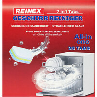 REINEX Geschirr Reiniger Tabs 7in1, 1 VE = 30 Tabs
