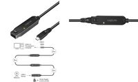 LogiLink USB 3.2 Gen2 Aktives Verlängerungskabel, 5,0 m (11117945)