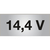 Symbol zu ALSAFIX Akku-Drahtbindemaschine RB 441 T 14,4 Volt / 4,0 Ah (IEC) Li-Ion
