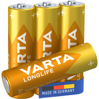 Varta Batterie Alkaline Mignon AA LR06 1,5V 4er-Blister