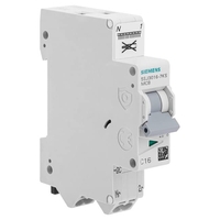 SIEMENS DISJONCTEUR 16A AUTO PH+N COURBE C 4.5KA 230V - 5SJ30167KS SIE5SJ30167KS