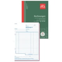 Rechnungsbuch A5h 2x50Blatt KleinUN selbstdurchschreibend OMEGA 955OK