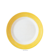 Table Roc Brush Yellow Teller flach 25,4cm; 25x25x2.5 cm (LxBxH); ARCOROC Opal