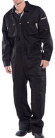 Beeswift Premium Boilersuit Black 36