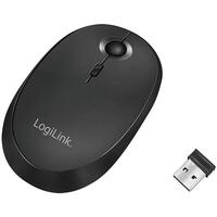 LogiLink Maus Funk & Bluetooth,2.4GHz,800/1200/1600dpi,schw.
